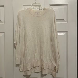 LOFT OUTLET TUNIC SWEATER